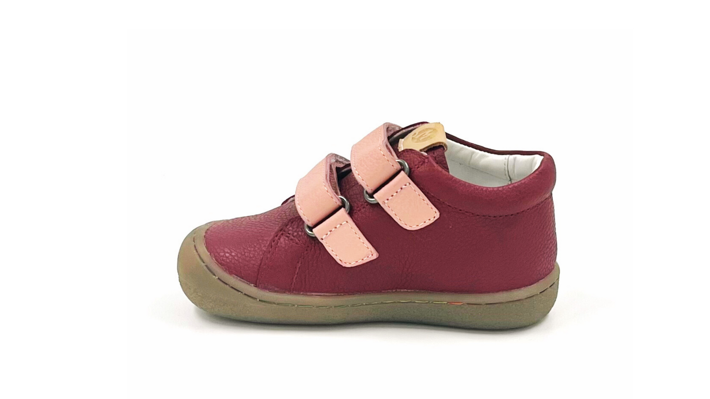 "Roller" Ankle Boots For Kids (red)