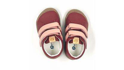 "Roller" Ankle Boots For Kids (red)