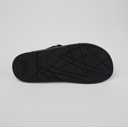 Camper Lluc Leather Men Sandals (black)