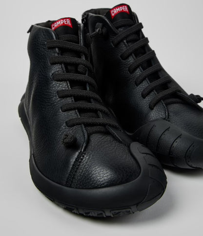 Peu Path+ Leather Ankle Boots (black)