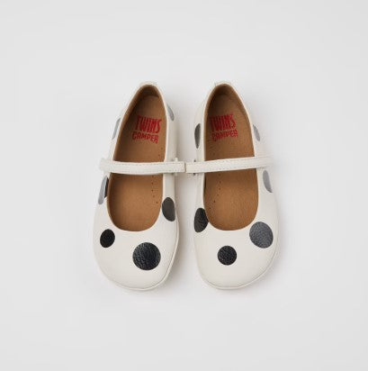 Twins Ballerinas (white/black)