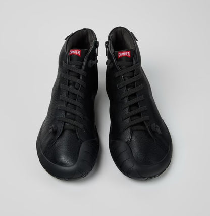 Peu Path+ Leather Ankle Boots (black)