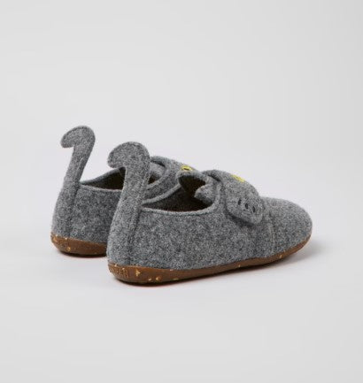 Twins Cat Slippers (gray)