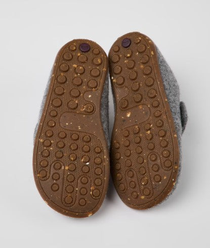 Twins Cat Slippers (gray)
