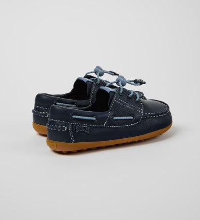 Camper Peu Leather Shoes (blue)