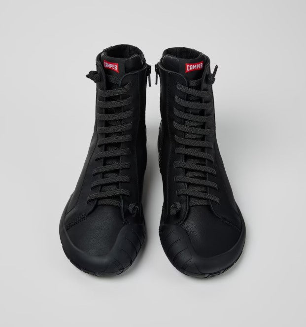 Peu Path+ Leather Ankle Boots (black)
