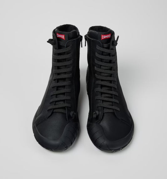 Peu Path+ Leather Ankle Boots (black)