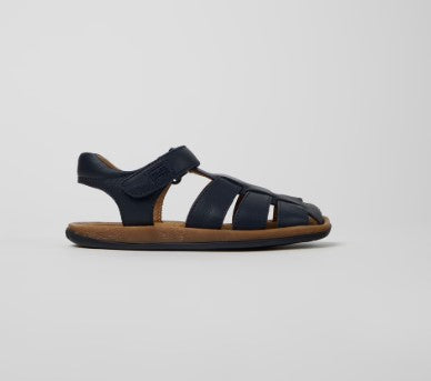 Bicho Sandals For Kids (dark blue leather)