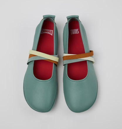 Twins Sella Ballerinas (green)