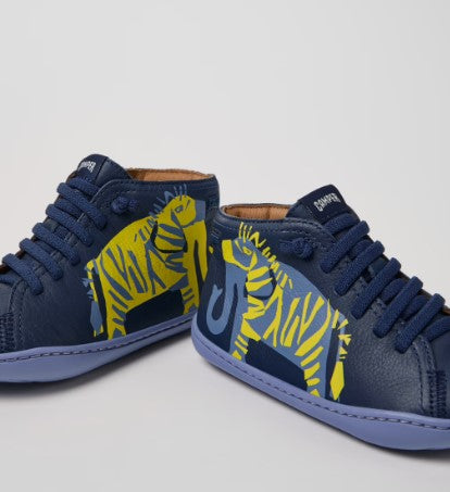 Camper Twins Ankle Boots (multicolor/elephants)