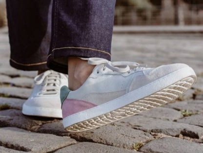 Groundies Nova GS1 sneakers (beige/pink)