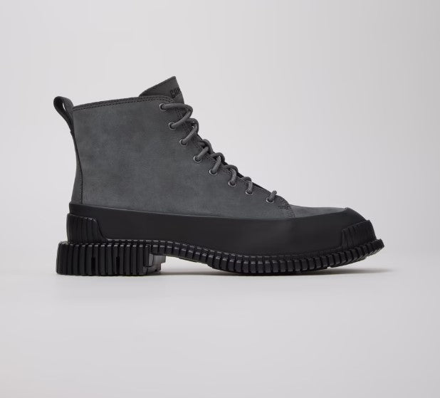 Pix Nubuck and Leather Ankle boots (gray)