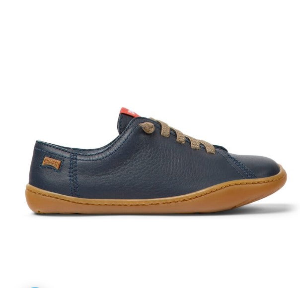 Barefoot Leather Sneakers For Kids Peu Cami (blue)