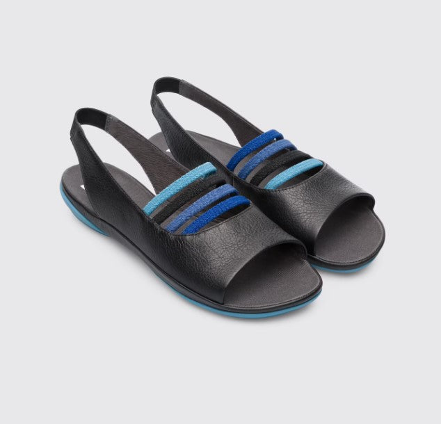 Camper Twins Sandals (black/blue)