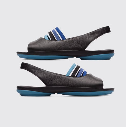 Camper Twins Sandals (black/blue)