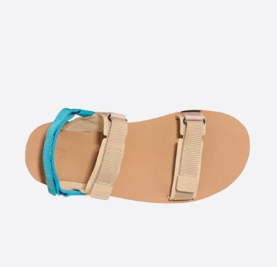 Barefoot Sandals D-Trail (irish cream/lake blue)