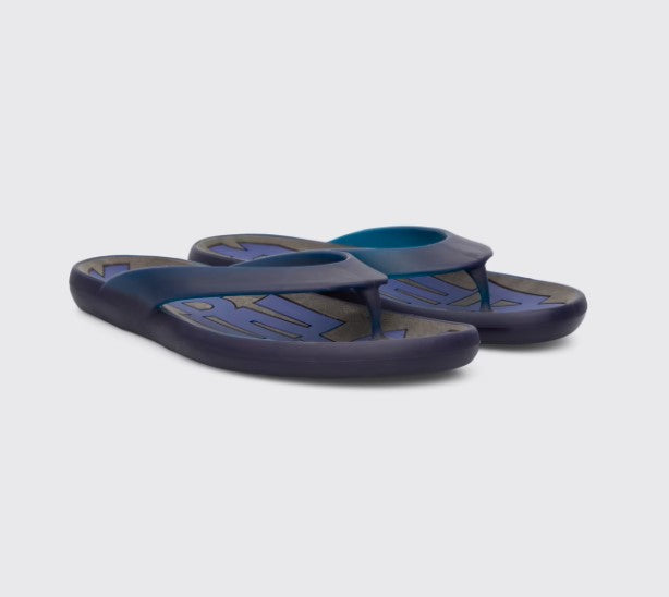 Camper Dolphin Flip-flops (black/blue)