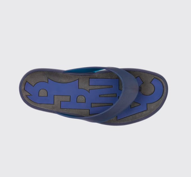 Camper Dolphin Flip-flops (black/blue)
