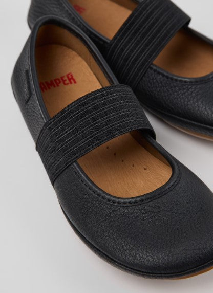 Right ballerinas for girls (black)