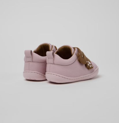 Twins Leather Kids Sneakers (pink)