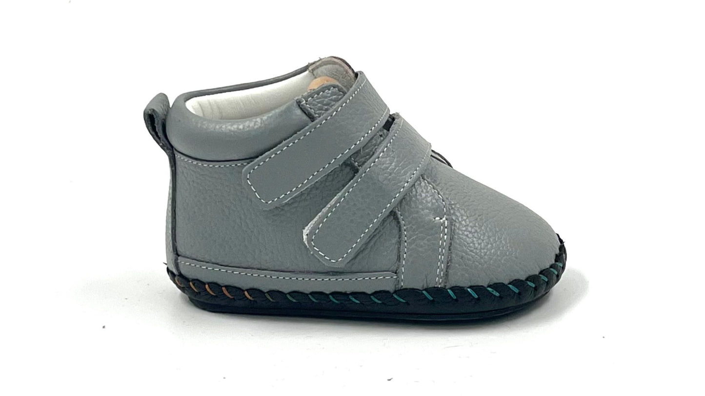 First-walker Barefoot Booties "Skylark 2" (grey)