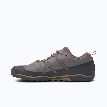 Men's Waterproof Barefoot Hiking Shoes Scrambler Trail Low WP (driftwood/asphalt)
