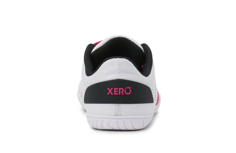 360 Rally Barefoot Training Shoes (white & fuchsia purple)