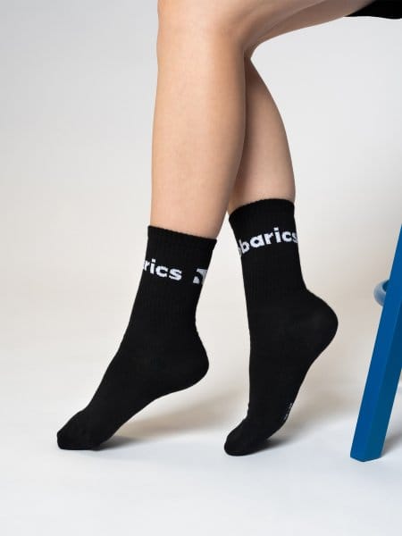 Barebarics Crew Big logo Socks (black) 3-pack