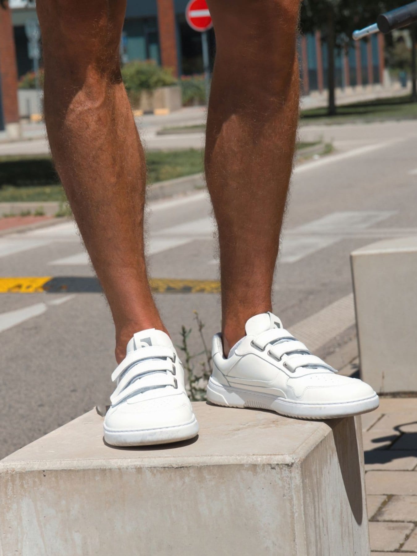 Sneakers Barebarics Zing Velcro (all white)