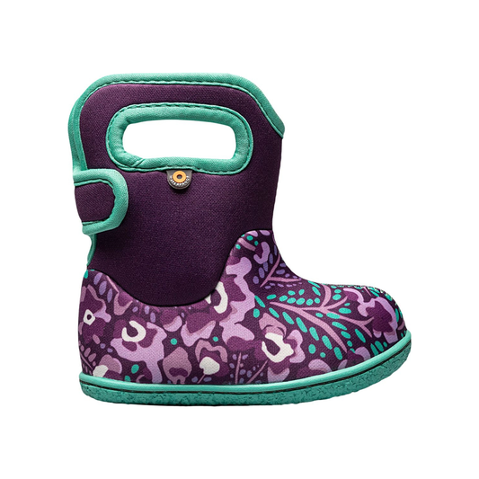 Baby Bogs Super Flower bērnu zābaki (violeti)