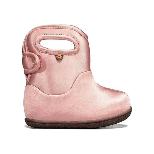 Baby Bogs Metallic bērnu zābaki (rozā)