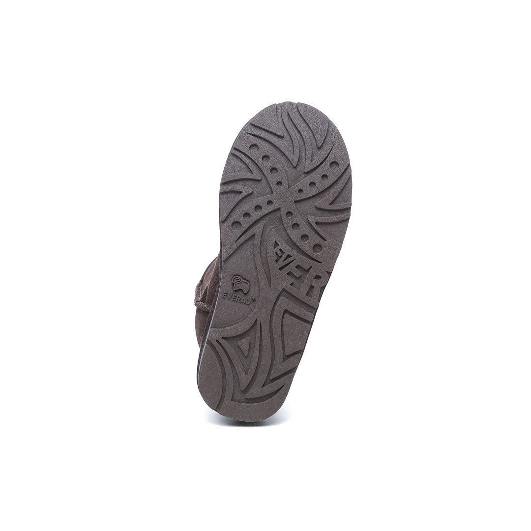 Everau Parrot sieviešu apavi, šokolādes brūns, zoles raksts | Everau Parrot women's footwear, chocolate, outsole detail