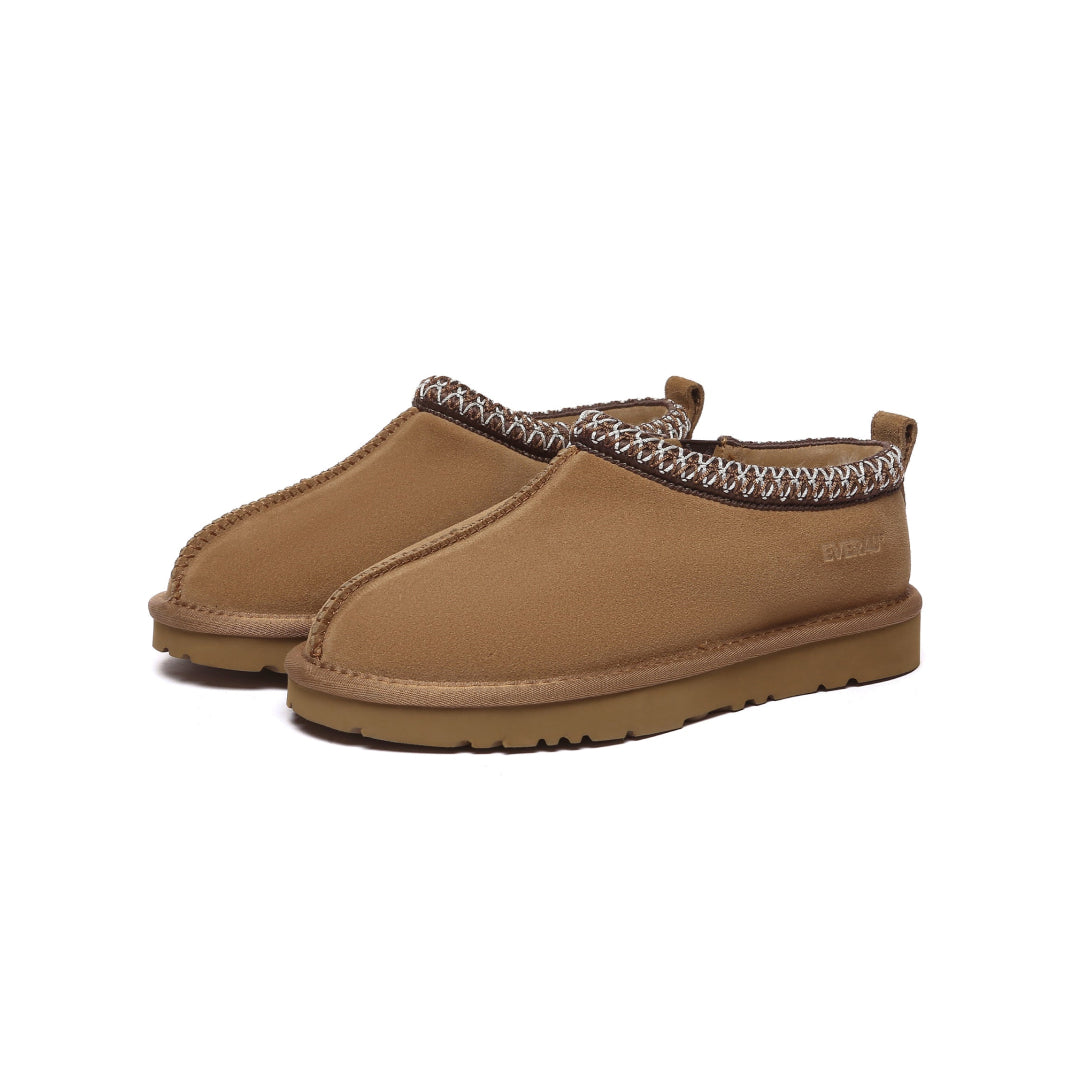Everau Wigeon sieviešu siltās čības kastaņbrūnā krāsā, apavu pāris | Everau Wigeon women's warm slippers in chestnut, pair view