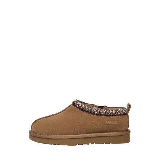 Everau Wigeon sieviešu siltās čības kastaņbrūnā krāsā, sānskats | Everau Wigeon women's warm slippers in chestnut, single-shoe side profile