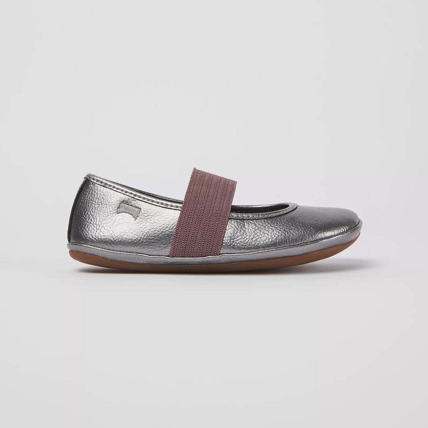Right ballerinas for girls (silver)