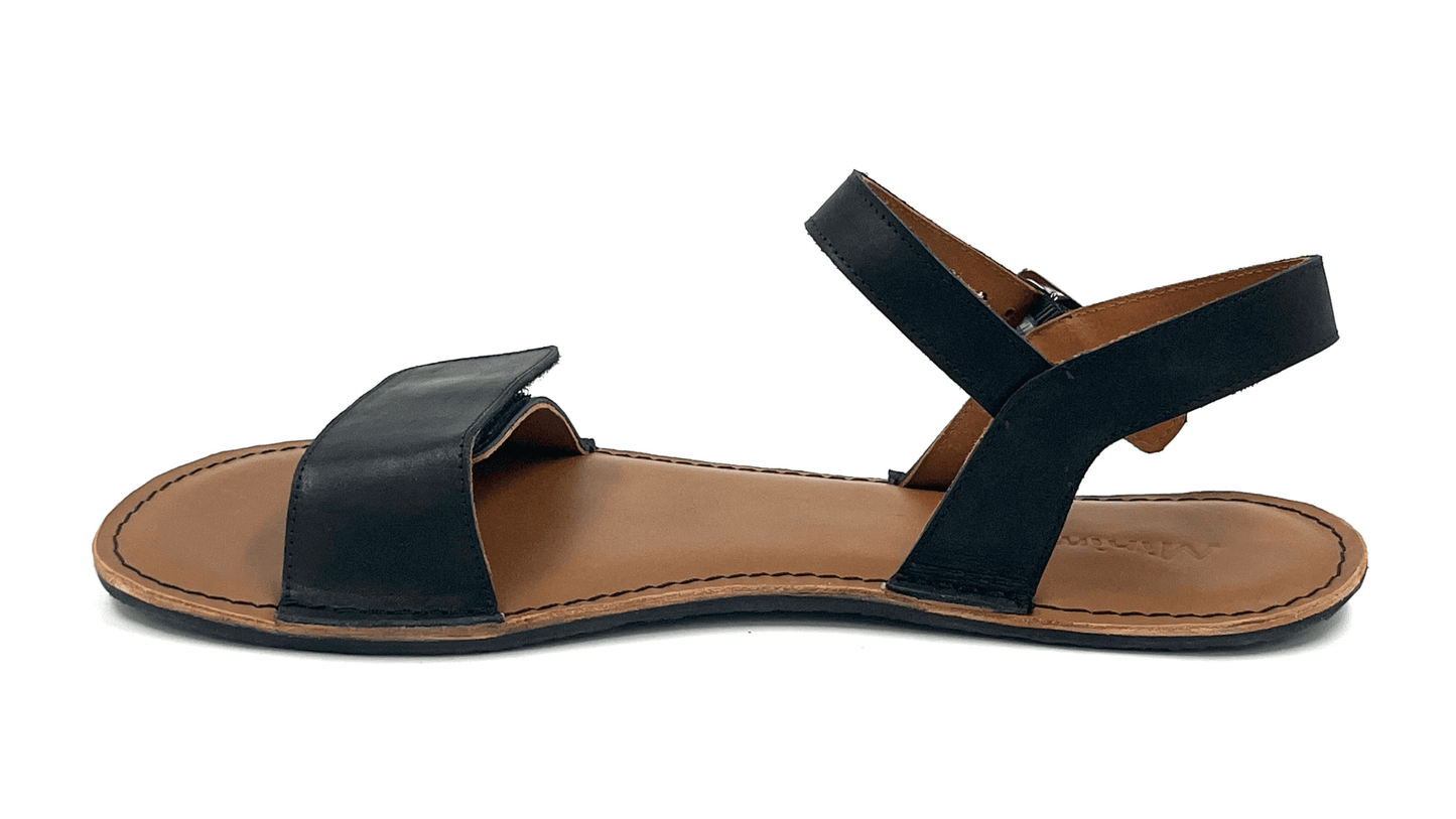 Barefoot Sandals for Women "Ibis" (black)