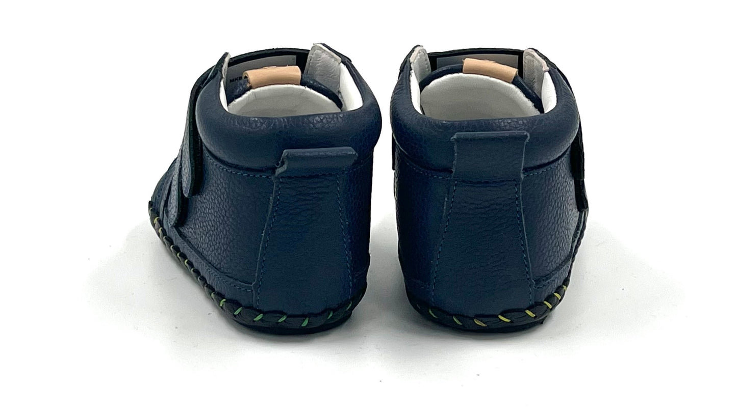 First-walker Barefoot Booties "Skylark 2" (navy)