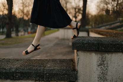 Barefoot Sandals for Women "Ibis" (black)