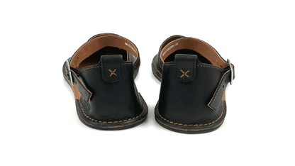 Barefoot Leather Shoes for Women "Crane" (black)