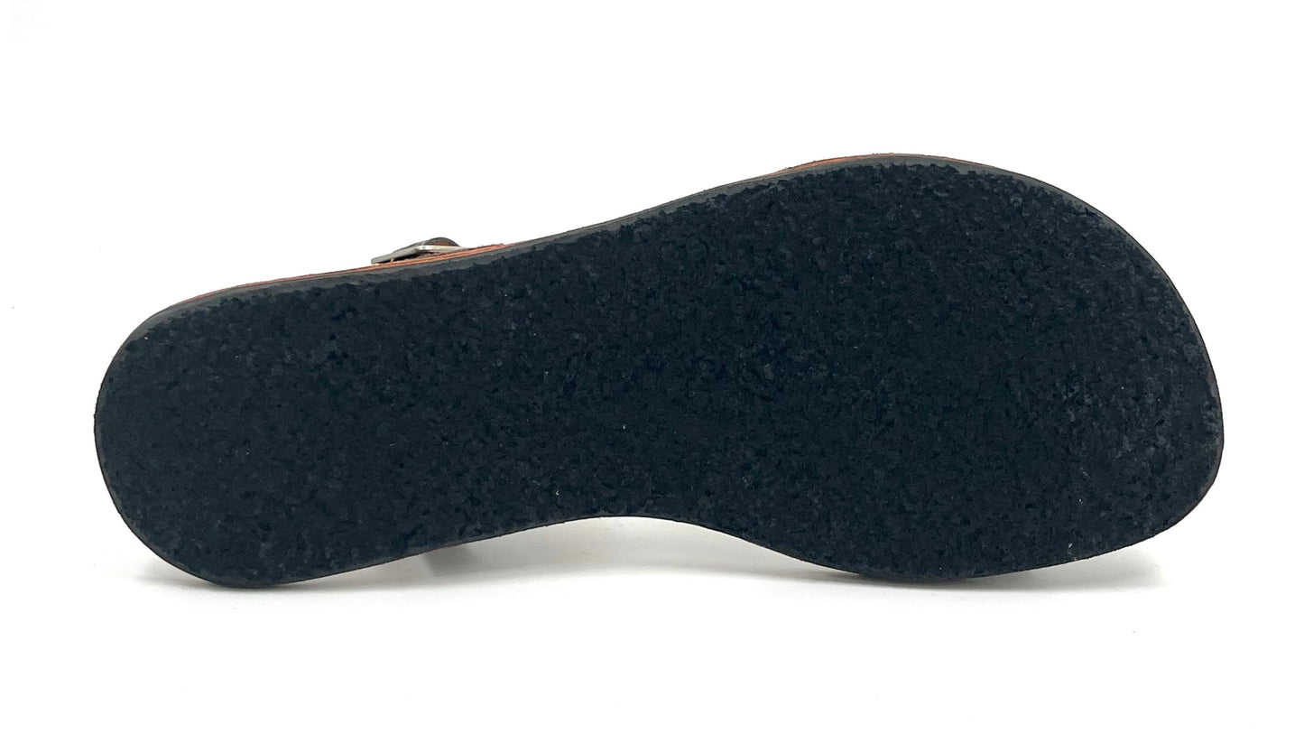 Barefoot Leather Sandals for Women "Ibis" (tan)