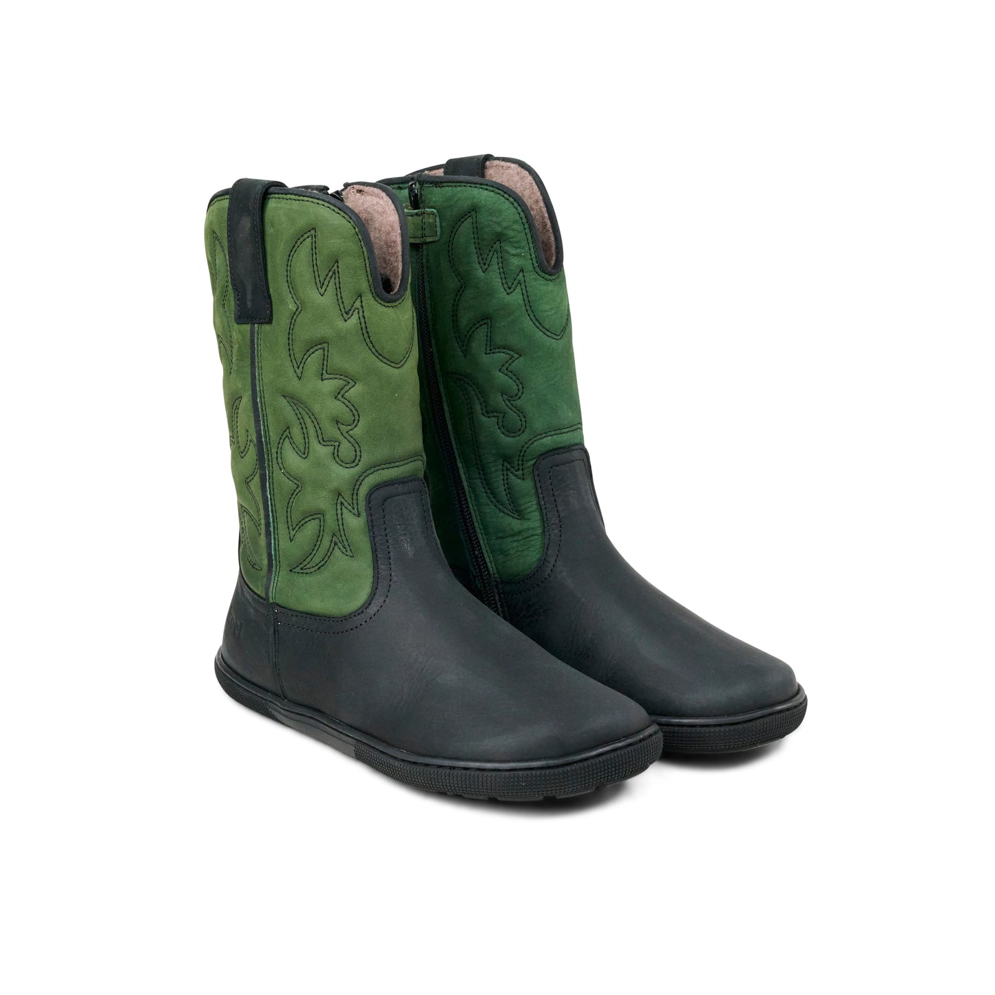 Fiona Felt Boots (green)