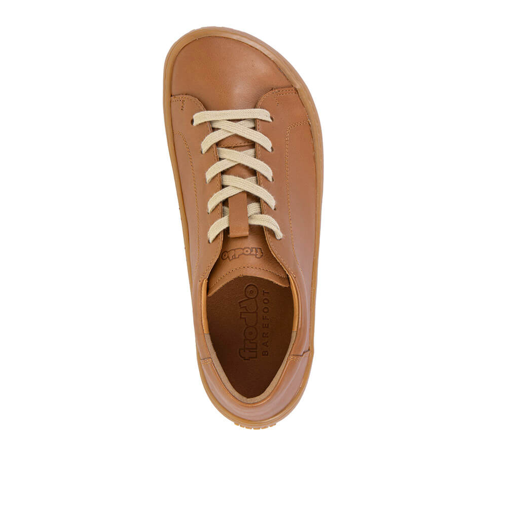 Froddo Barefoot Laces baskāju kedas (konjaka brūnas)