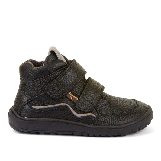 Kids Ankle Boots Tex Autumn Leather (black)