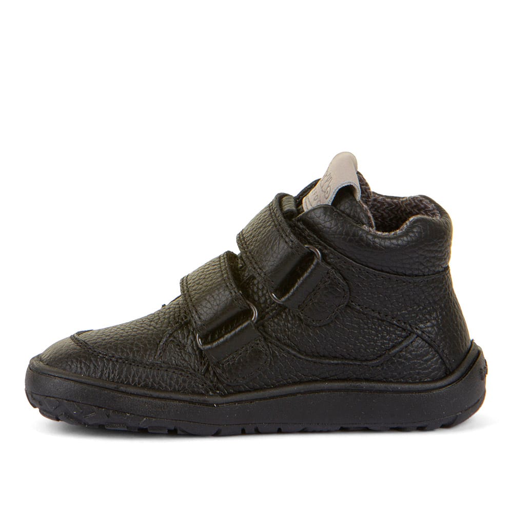 Kids Ankle Boots Tex Autumn Leather (black)