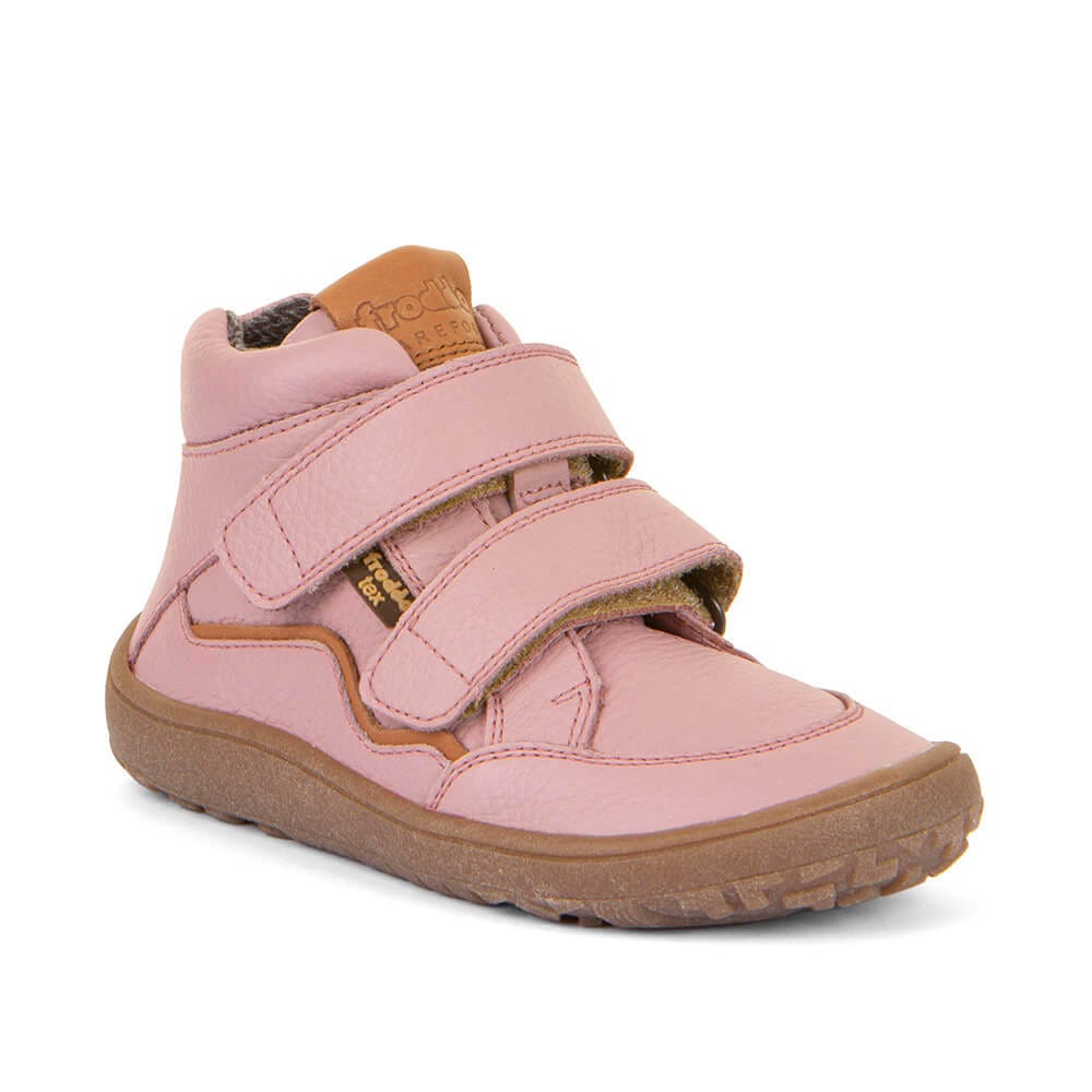 Tex Autumn Leather bērnu baskāju puszābaki (rozā)