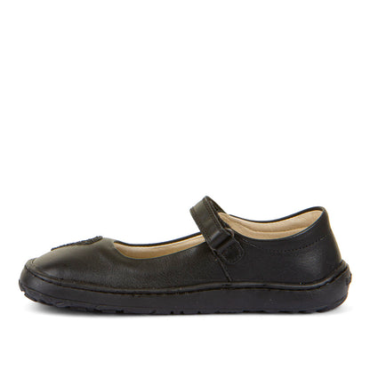 Froddo Nina H black children's barefoot ballerinas, other side view