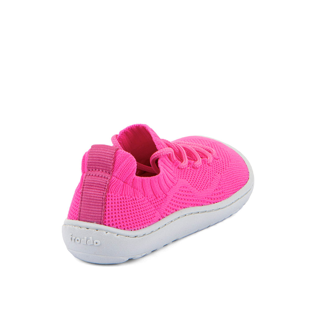 Froddo bērnu auduma kedas Light (fuksiju rozā), skats no aizmugures, G3130262-5