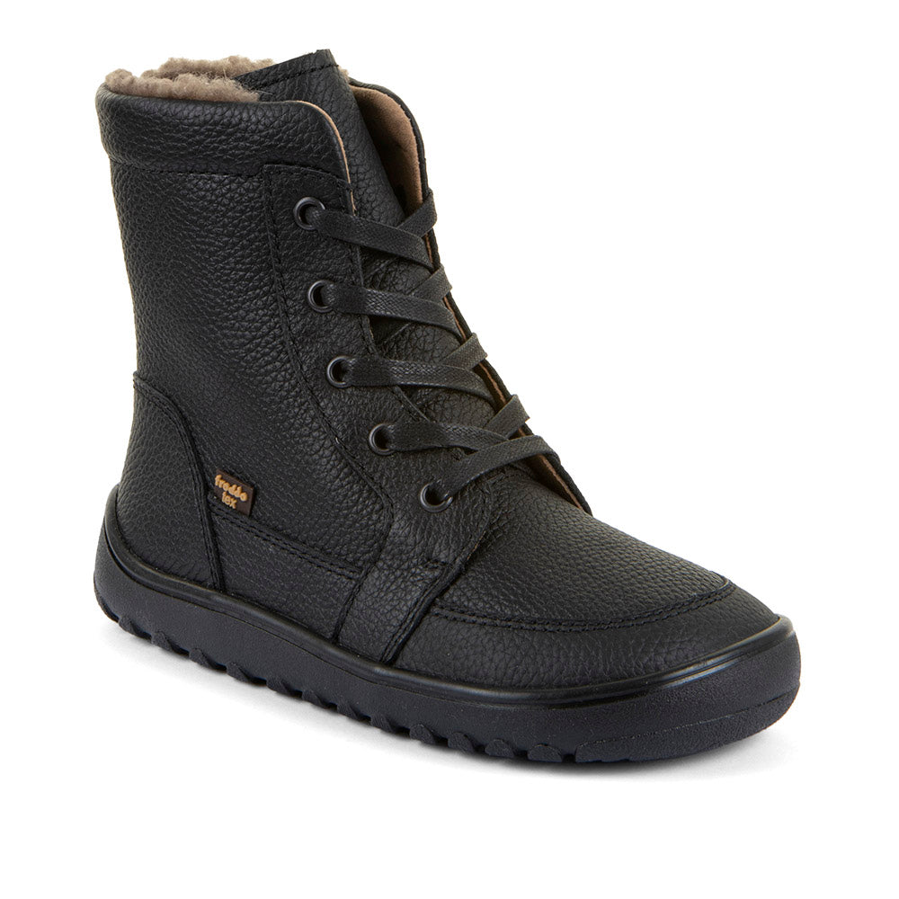 Froddo sieviešu ziemas zābaki Up Tex Core (melni), skats leņķī, G3160260