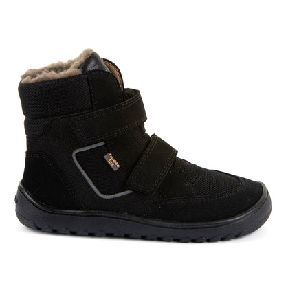 Froddo bērnu ziemas zābaki Up Hill Wool (melni), sānskats, G3160262-9