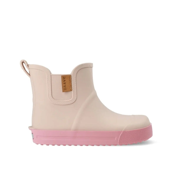 Īsie baskāju gumijnieki “Muddy Short” (dusty rose)